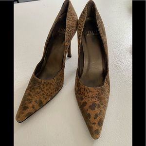 Stuart Weitzman Leopard pumps size 7 1/2